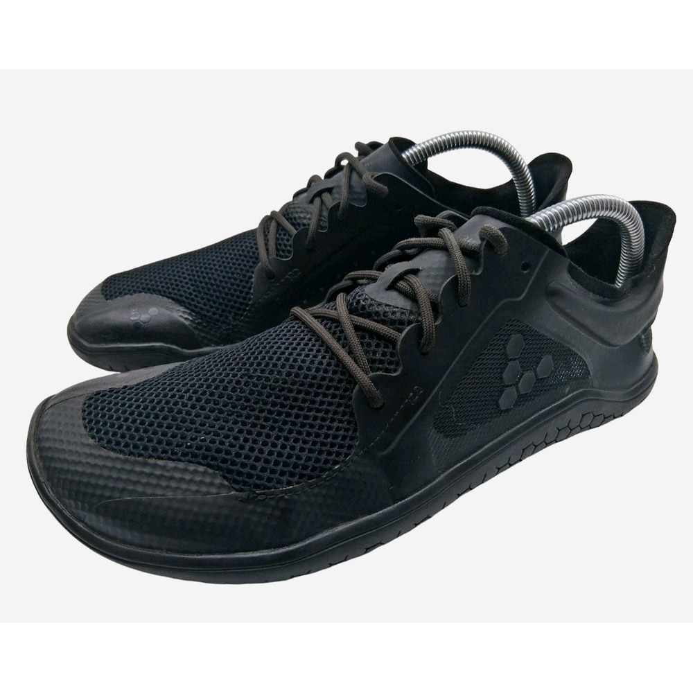 Vivobarefoot Shoes Mens Size 8 Black Mesh Minimalist Barefoot Running Sneakers